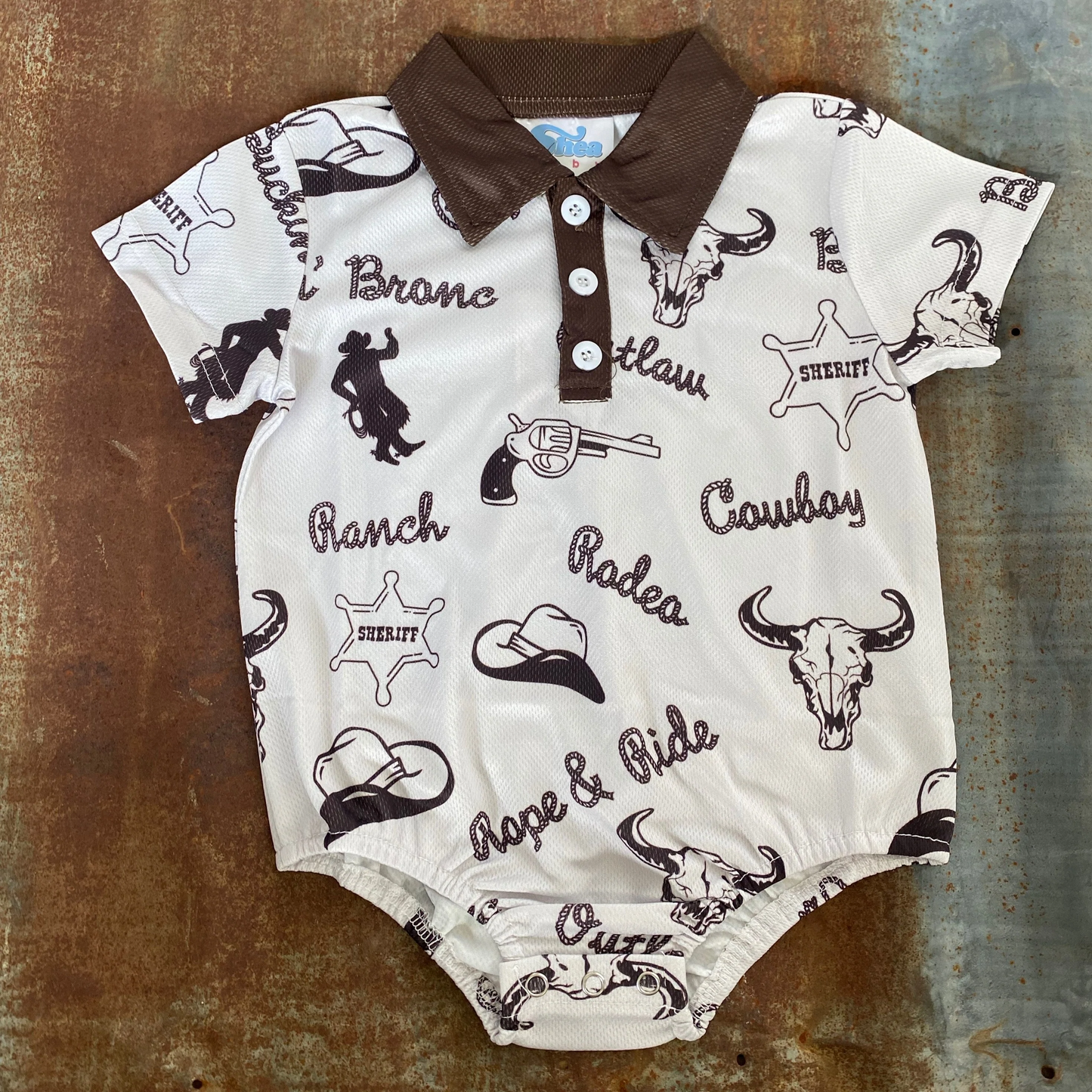brigalow_kids_cowboy_polo_shea_baby_kids_onesie