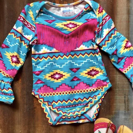 brigalow_kids_aztec_fringe_shea_baby_kids_onesie